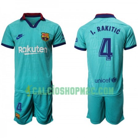 Barcellona I. RAKITIC 4 Bambino Maglia Terza 2019/2020 Manica Corta (+ Pantaloncini)